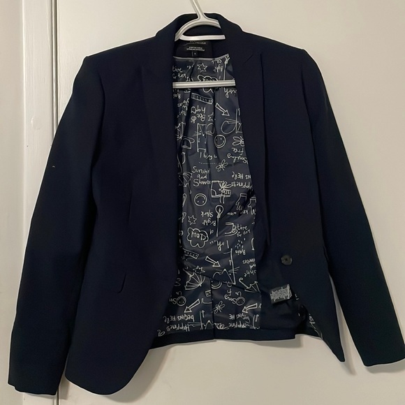 RW & Co Navy Women’s Suit in 0 - Picture 1 of 7